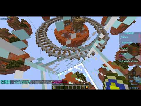 Jugando En El Servidor Mas Raro De Skywars