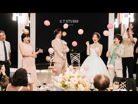 婚禮錄影｜美式婚禮｜Toni & Misty｜心之芳庭