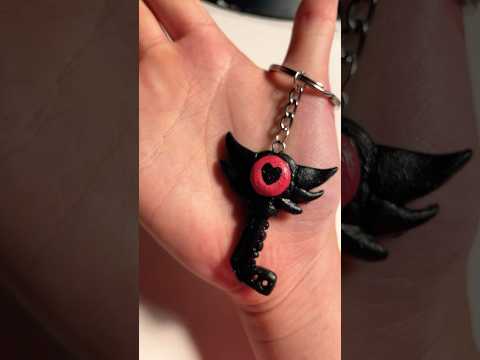 DIY Hazbin Hotel keychain #hazbinhotel #keychain #viralshort #helluvaboss #fypシ゚viral