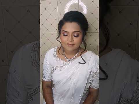 simple and elegant christian bridal look #makeupartist #hd #wedding #christian #bridalmakeup