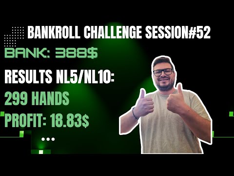 BANKROLL CHALLENGE Session#52 ANOTHER GOOD ONE! 😎