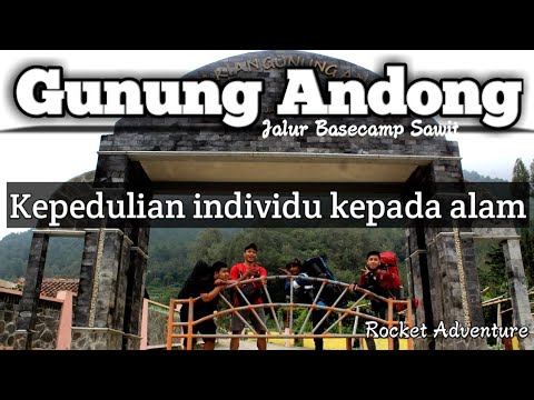 Gunung Andong Part II.  ( Kepedulian individu terhadap lingkungan).