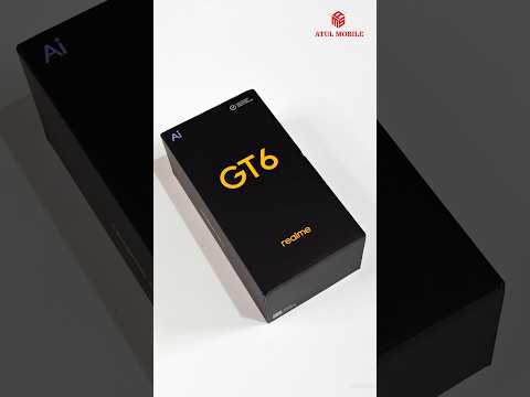 Realme GT6 5G 🔥 Sony LYT-808 OIS Camera, 5500mAh Battery 🔋 #realmegt6 #realmeindia #realme #shorts