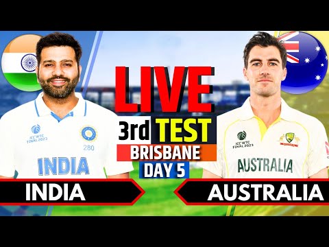 India vs Australia, 3rd Test, Day 5 | IND vs AUS Live Match| Live Cricket Match Today, IND Batting