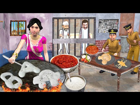 Roast Tomato Chutney For Dosa Bahu Ka Special Recipe Street Food Hindi Kahaniya Hindi Moral Stories