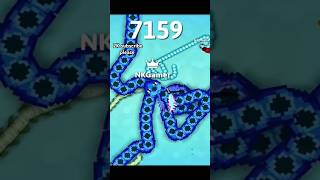 Snake.io Biggest Rare Snakes #1millionviews #trending #viral #Hamimgvideo #snakeiogame