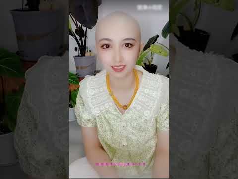 Beautiful girl Ganmi's self headshave Part06