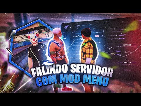 FALINDO ECONOMIA DO SERVIDOR COM MUITA ARMA DE MOD MENU GTA RP