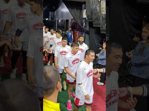 brgy ginebra vs nlex gameday warm up #pba #ginebravsnlex#pbalivetoday#ginebra #nlexroadwarriors