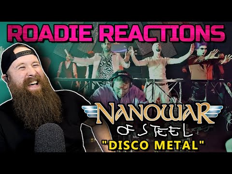 ROADIE REACTIONS | Nanowar of Steel - "Disco Metal"