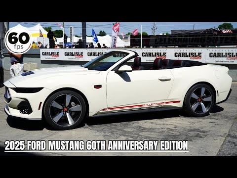 2025 Ford Mustang 60th Anniversary Edition First Look | ONLY 1965 WILL BE MADE!