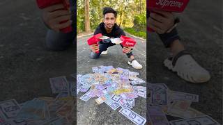 Two Supreme Money Gun Unboxing and Testing 🔥💵🔫 #moneygun