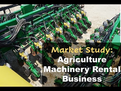 🌾🚜 MARKET STUDY  on Agriculture Machinery Rental Business Idea  🌾🚜