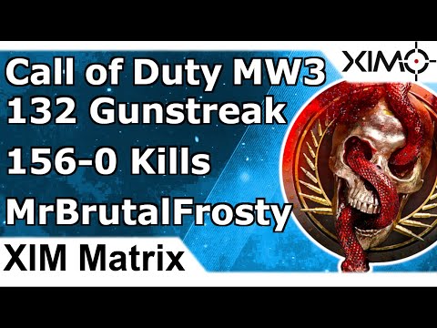 XIM Matrix - 132 Gunstreak @ 156/0 Kills by CoD XIM GOAT MrBrutalFrosty