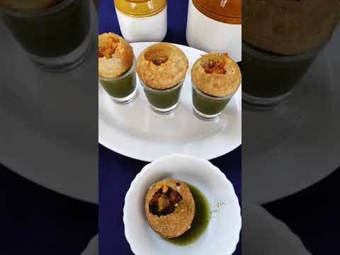 Pani Puri Recipe | पानी पूरी / गोलगप्पा | #Shorts #Youtubeshorts