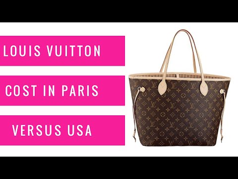 Louis Vuitton Cost in Paris VS USA | 30 Weeks Pregnant Update | Luxury Diaper Bag | LV Unboxing