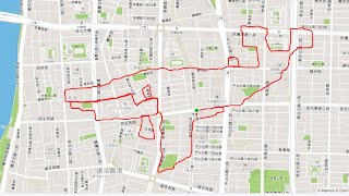 Strava Art | Whales in Taipei, Taiwan | GPS Art