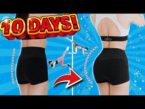 Effective Way to Transform Your Booty Without a Gym | 10 Days Challenge ❗️