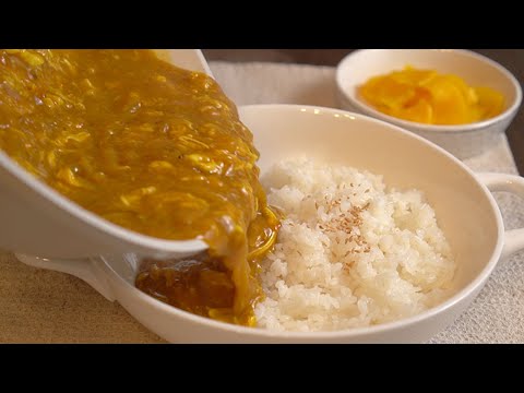 Korean style fast egg curry, 5 minute recipe