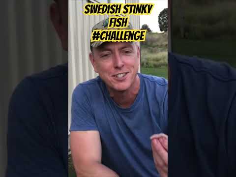 Eating and drinking Surströmming! #ozziereviews #stinkyfish #surstromming #swedishfish #challenge