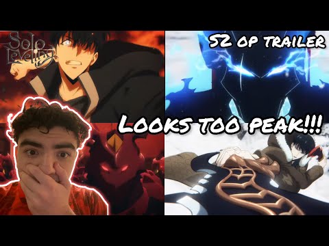 LOOKS TOO PEAK! Solo Leveling Season 2 | OP TRAILER | REACTION