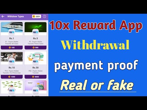 10x Reward App Withdrawal payment proof | Real Or Fake |