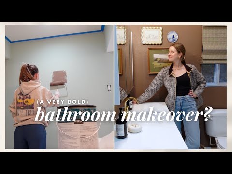 VLOG: let's make over my bathroom? (I can assure you this will be controversial)