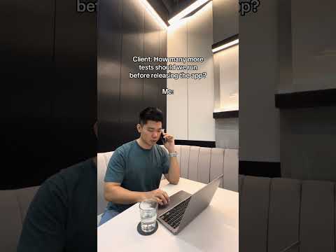 Imagine if we don't run tests.... #appdevelopment #founders