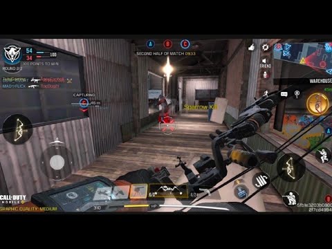 CoD 10 vs 10 TDM match.  Call of duty mobile Gameplay.  TulsiGaming