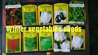 Buy winter vegetables seeds online//unboxing//kitchen gardening