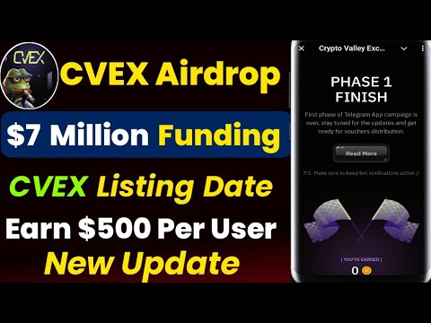 Crypto Valley Exchange | Crypto Valley Exchange Airdrop | Crypto Valley Exchange listing date| CVEX