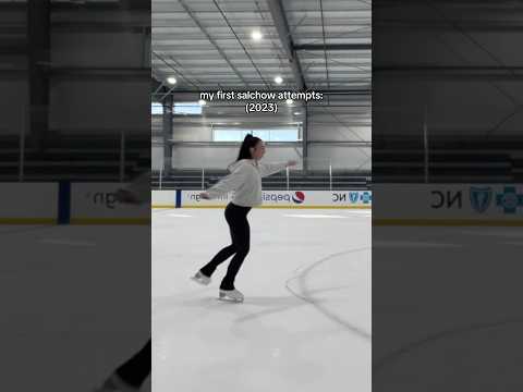 salchow progress!!⛸️✨❤️ #wintersport #iceskater #figureskating #figureskater #iceskating #olympics