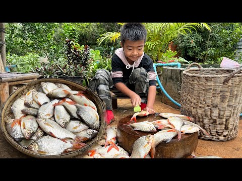 Yummy Red tail fish cooking with 2 recipes - Chef Seyhak