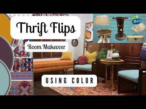 Boho Room Makeover: Thrifted Treasures & Color