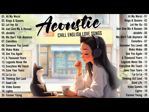 Best Acoustic Love Songs 2024 Cover 🌻 Chill English Love Songs 🌻 Morning Mood Music 2024 New Songs