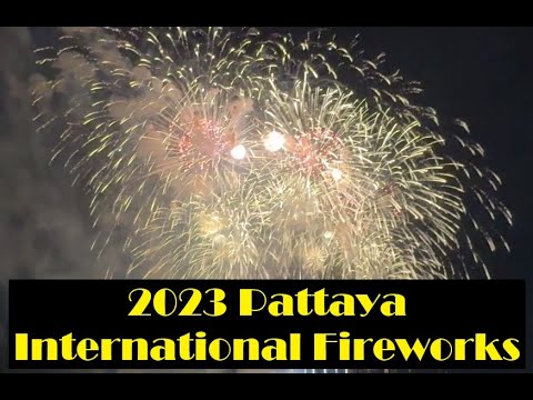 2023 Pattaya Thailand International Fireworks Festival 3 of 5 Sessions