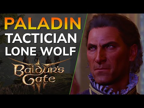 Baldurs Gate 3 Paladin Solo Tactician Gameplay Walkthrough ACT 3 ENDING Lone Wolf 4K 60 FPS