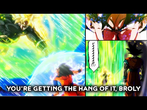 Ultra Instinct Goku FINALLY Trains Broly