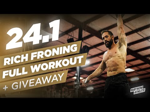 RICH FRONING Full 24.1 CrossFit Open Workout & GIVEAWAY