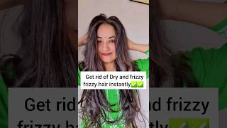 No more frizzy hair🚫🚫 #shorts #haircare #viral