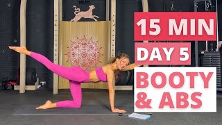 Day 5/21 Days Pilates Challenge | Hourglass Body Pilates Workout | No Repeats & No Equipment