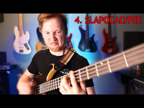 5 Levels Of Slap Bass (Easy to IMPOSSIBLE)