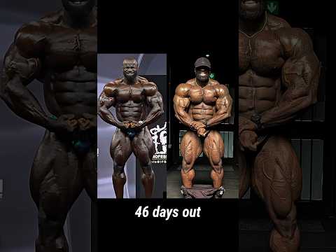 Samson Dauda's conditioning already reached out his last Olympia look