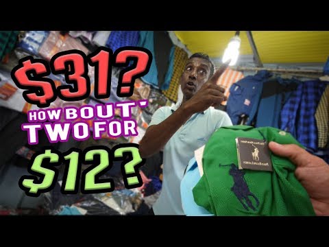 Sri Lanka Knockoff Market Spree!