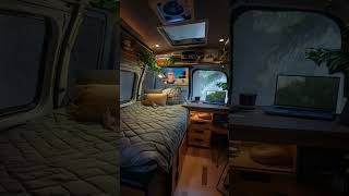 Van Life Setup Cozy Minimalist Interior Tour #VanLife #MinimalistLiving #CozyVibes