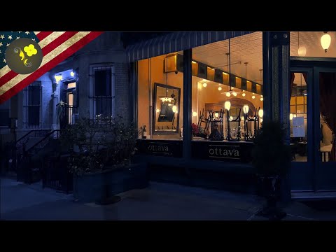 Walking Night Time in Brooklyn | Park Slope, Brooklyn | Calm and Relaxing Walk