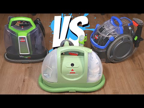 Bissell Little Green vs ProHeat vs Pet Pro | The Ultimate Portable Carpet Cleaner Review Comparison!