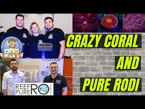 2 Reefstock Interviews! Reef Pure RO and Nick's Aquarium