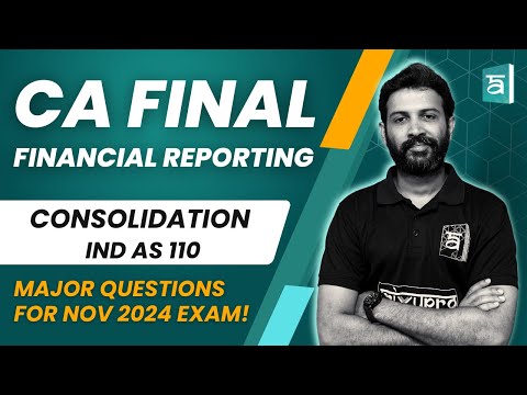 IND AS 110 Consolidation question | MAY 2024 | CA Final | English | CA Sandesh