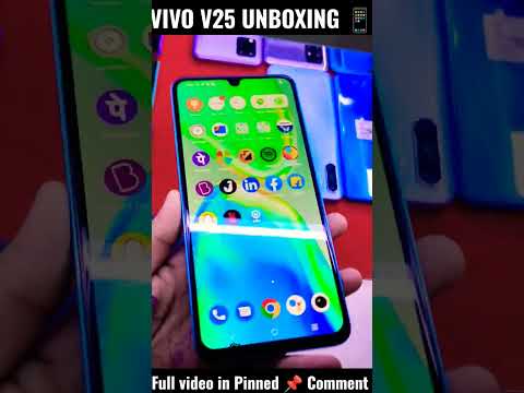 VIVO V25 UNBOXING 🔥🔥💯📱😉 FULL VIDEO IN PINNED 📌 COMMENT 👇👇 #techmobile #trending #shorts #unboxing